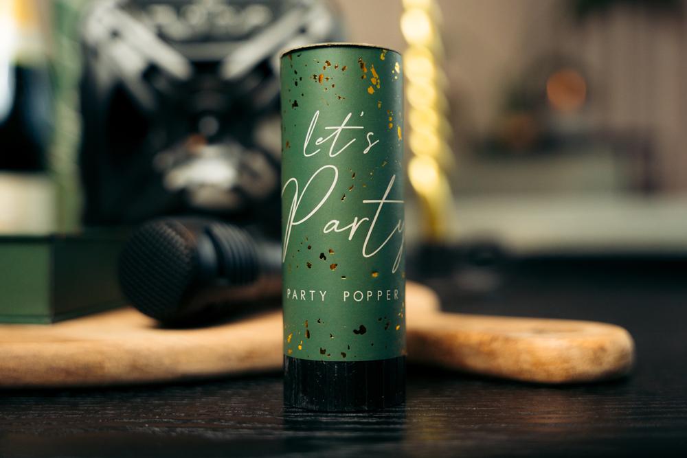 Party Poppers Groen