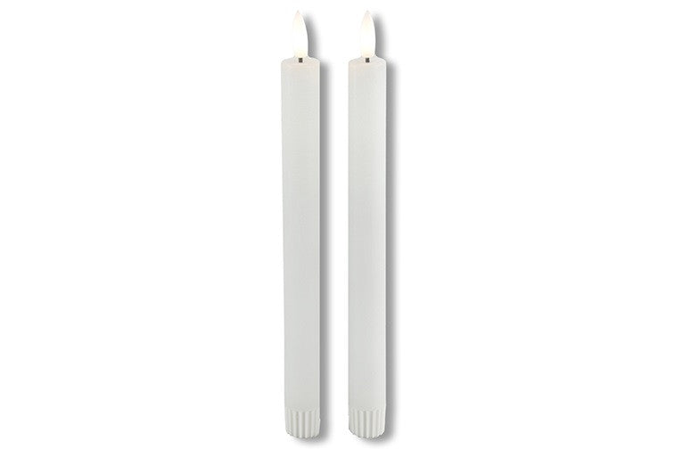 Countryfield Dinerkaars rustiek Ø2,2CM LED ro Lyon S s2 wit- L2B2H15CM