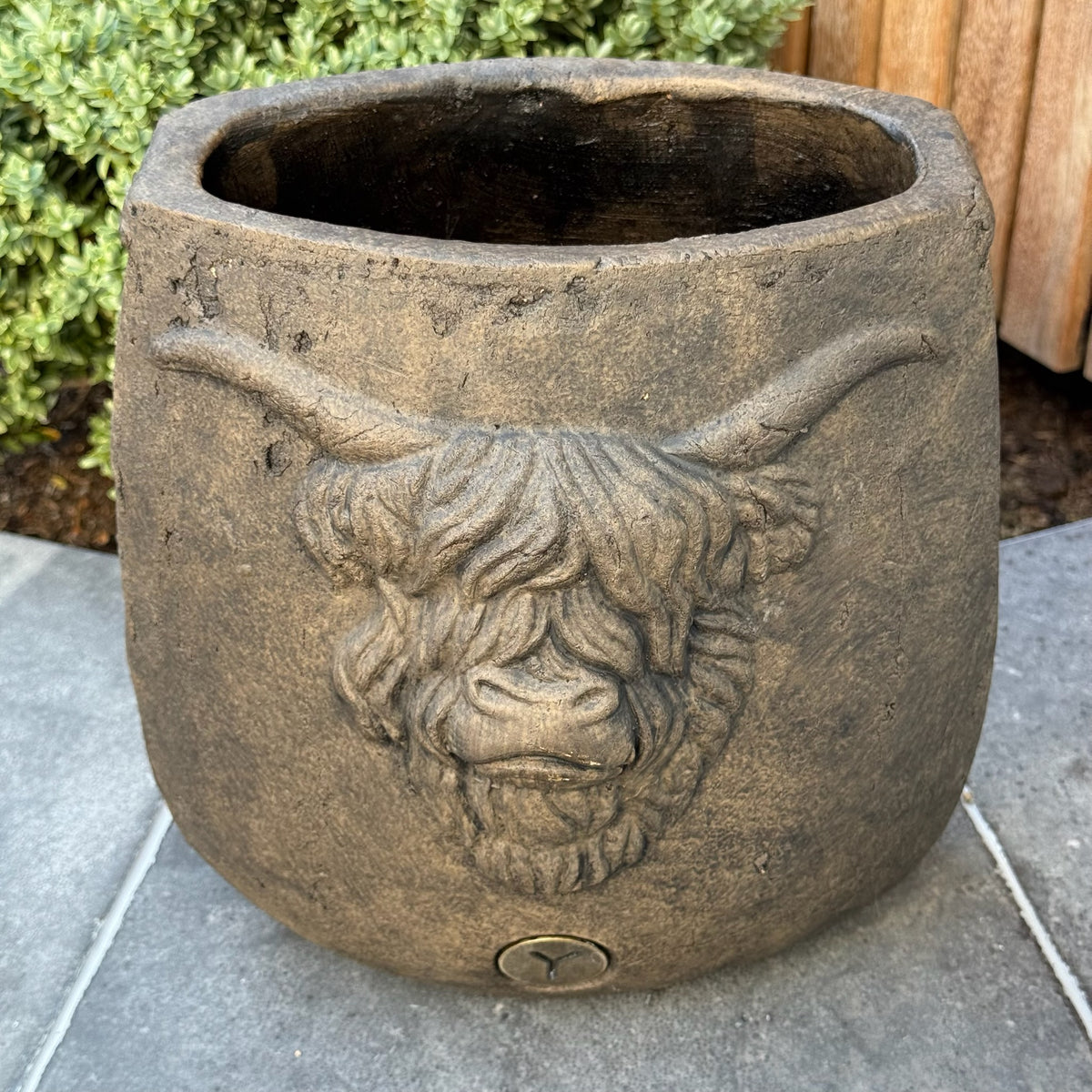Brynxz ovale plantenpot Scotty Majestic Brown M