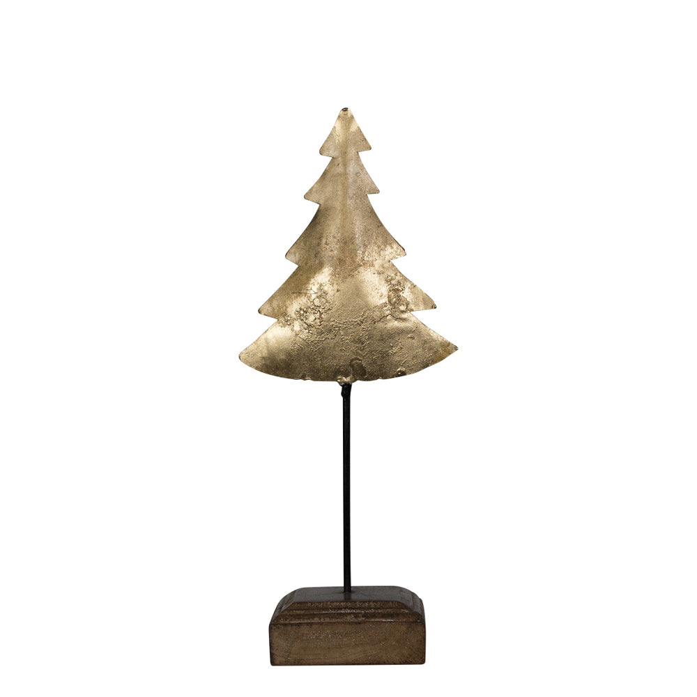 Staande Kerstboom Goud Set
