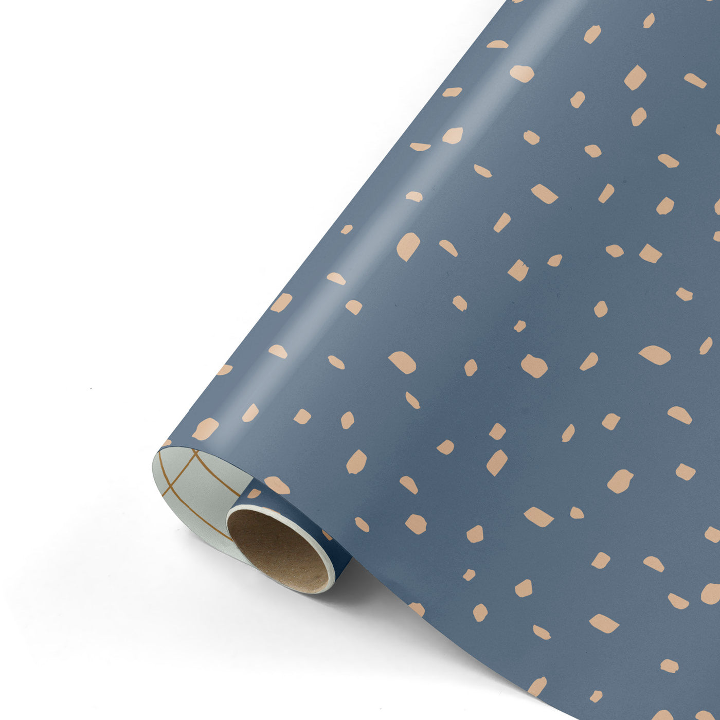 Dubbelzijdig Cadeaupapier Minimal Dots