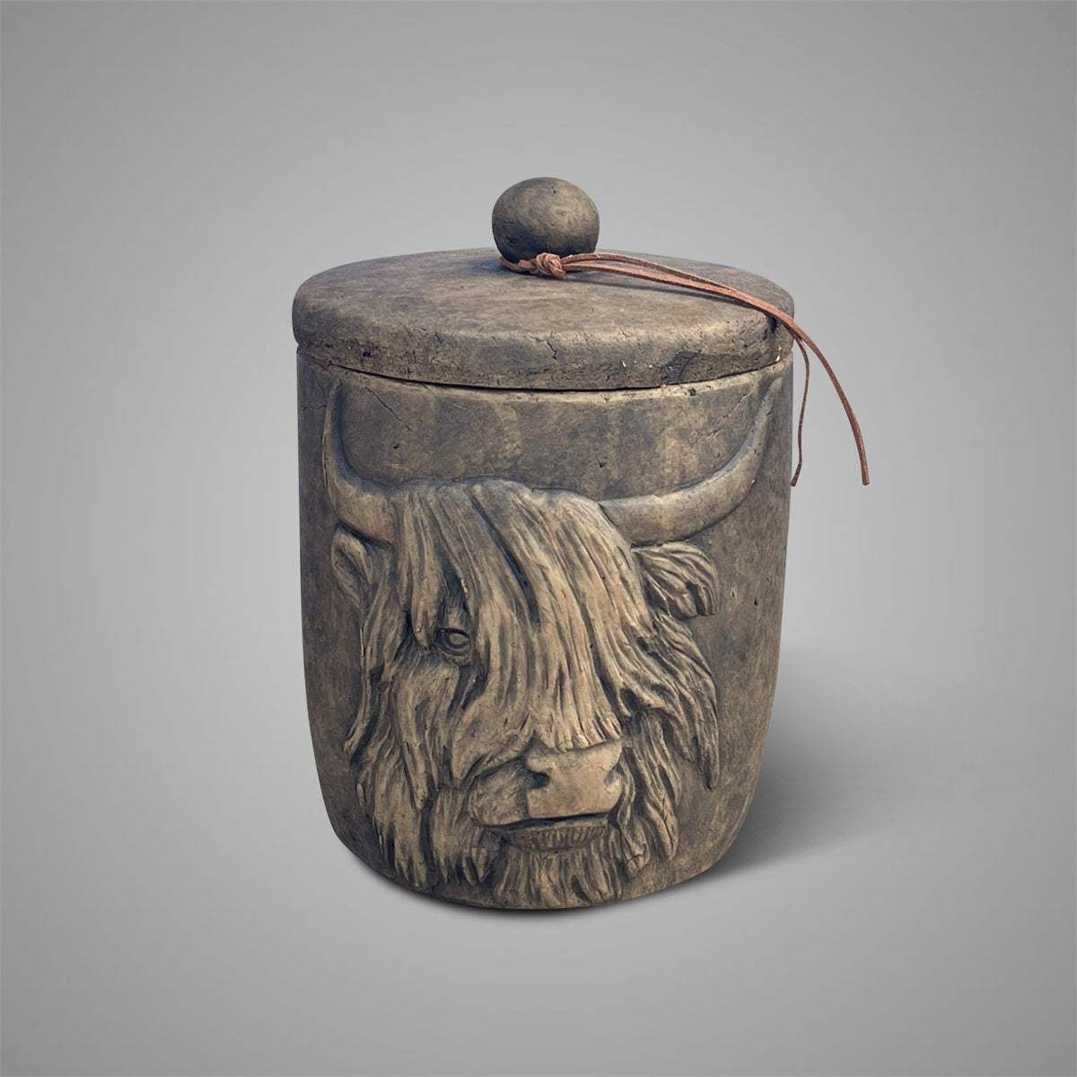 Brynxz pot met deksel Scotty Majestic Brown M D17 H22