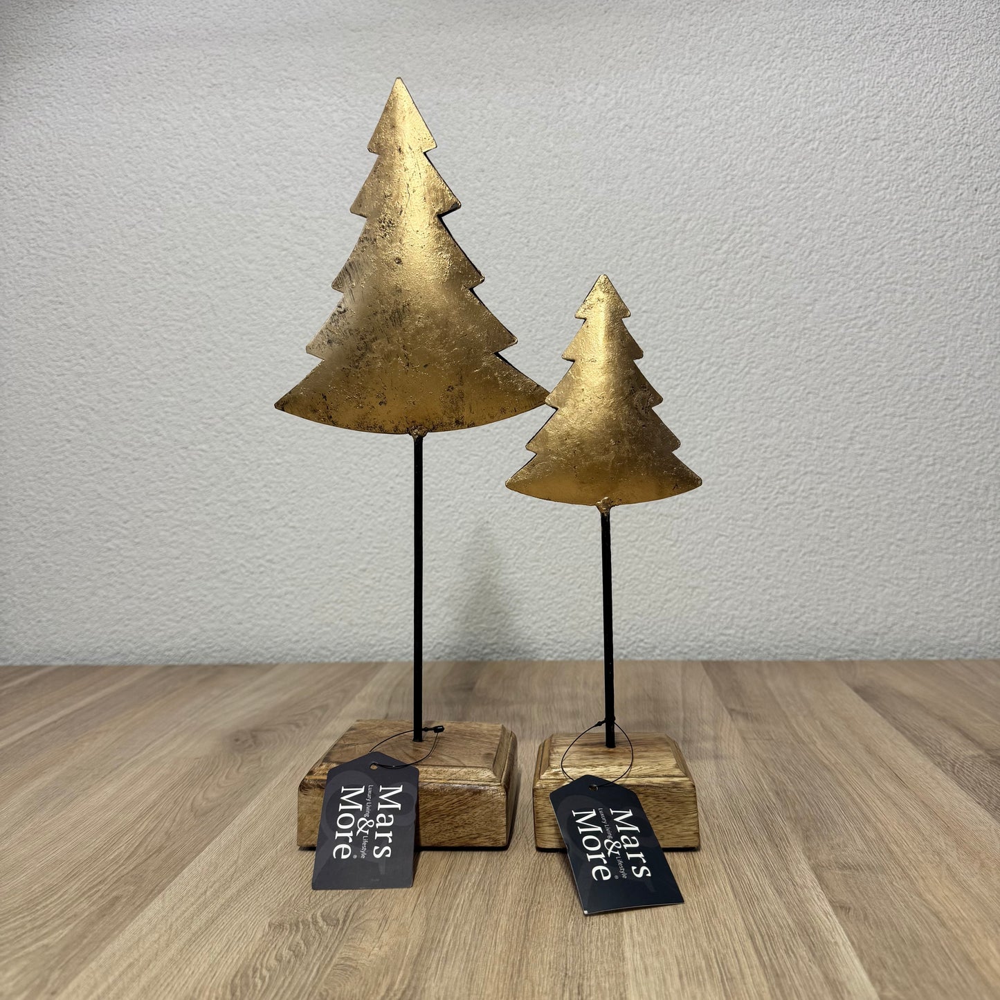 Staande Kerstboom Goud Set