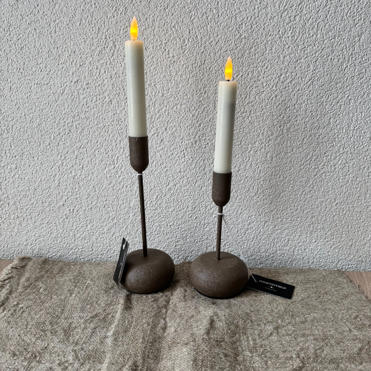 Countryfield Kandelaar Evie S messing-L8B8H15,5CM