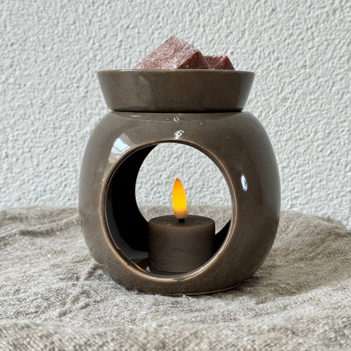 Geurbrander met Elegant OUD Aroma blokjes