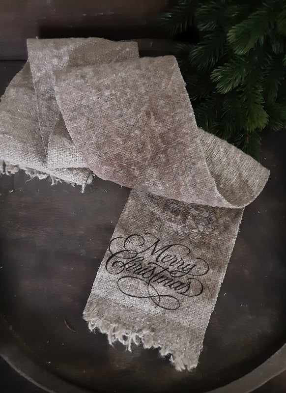 Shabby Lint Kelim rood