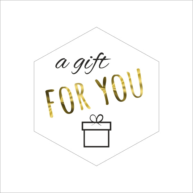 Sticker A gift for you(5 Stuks)