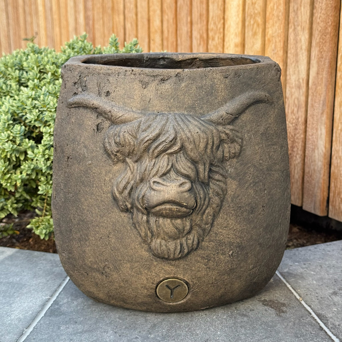 Brynxz ovale plantenpot Scotty Majestic Brown M