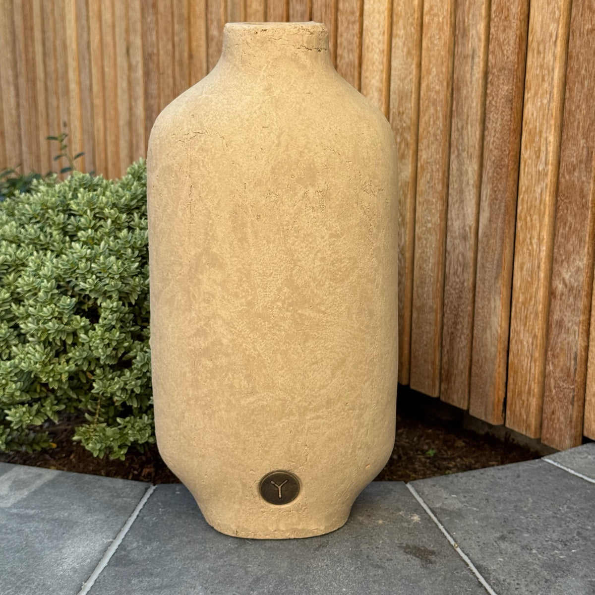 Brynxz ovale vaas Luxury Majestic Taupe L 19 x 14 x 38 cm