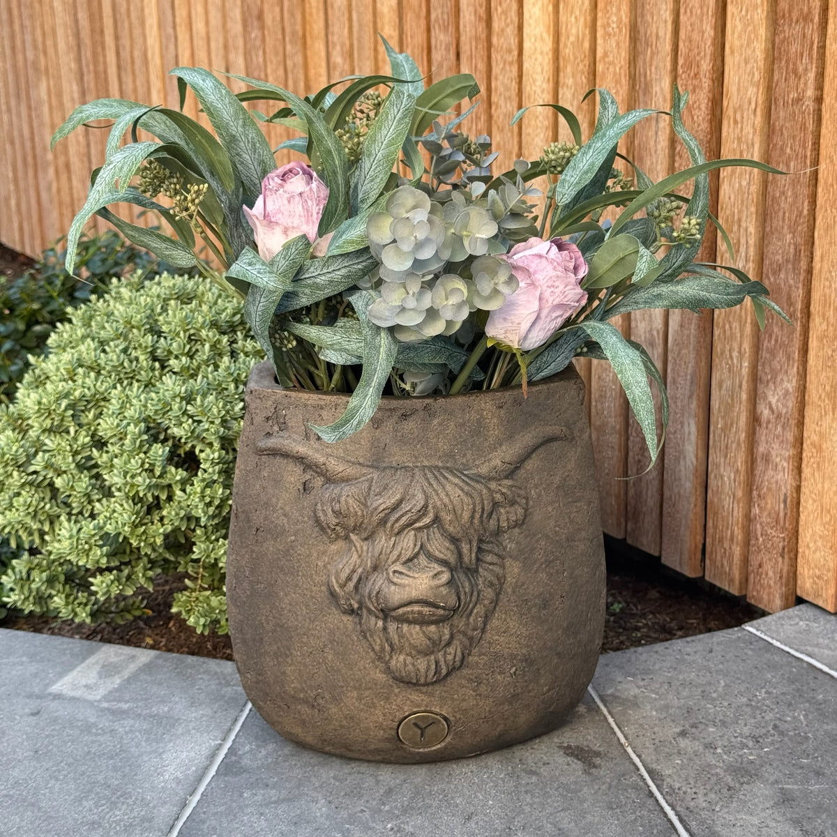 Brynxz ovale plantenpot Scotty Majestic Brown M