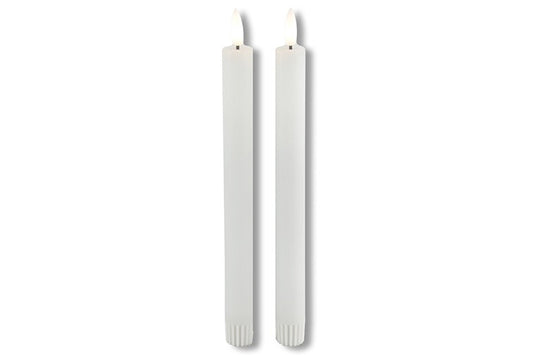 Countryfield Dinerkaars rustiek Ø2,2CM LED ro Lyon S s2 wit- L2B2H15CM