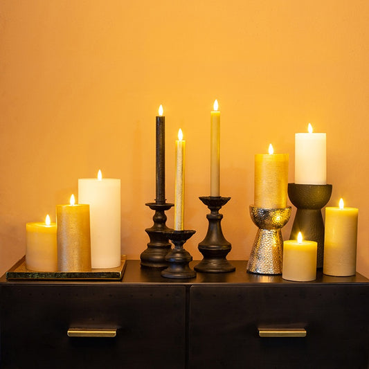 Countryfield Dinerkaars rustiek Ø2,2CM LED ro Lyon S s2- 15CM (diverse kleuren)