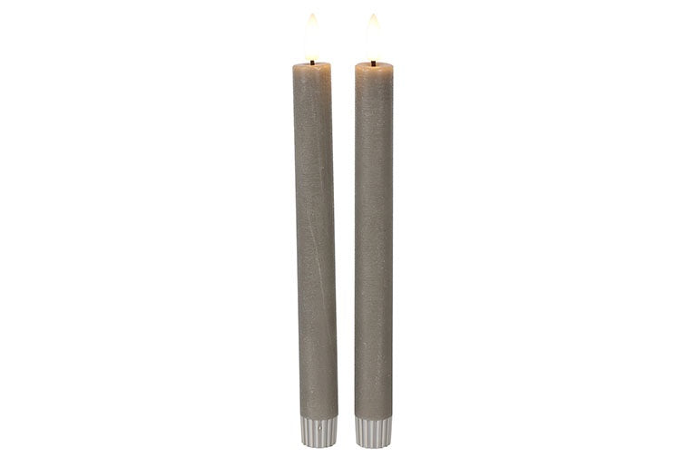 Countryfield Dinerkaars rustiek Ø2,2CM LED Lyon L s2 Grijs/Taupe (24 cm)