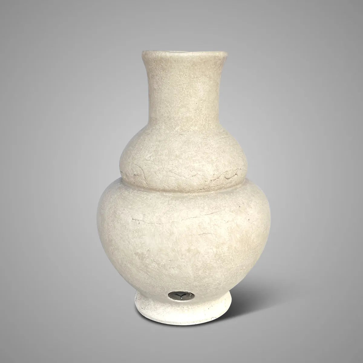 Brynxz decoratieve fles Boost Majestic Taupe met ronde vormen en smalle hals