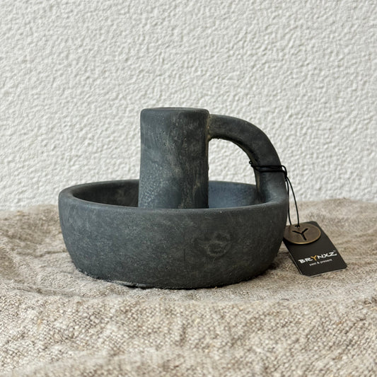 Dinnercandleholder with Ear Masjestic Vintage D.14 H.10