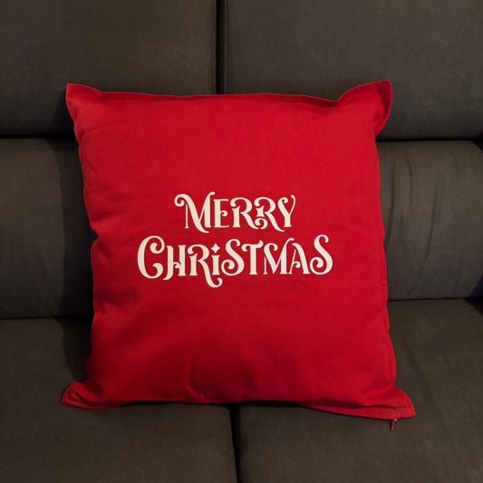 Kussenhoes Merry Christmas 50x50