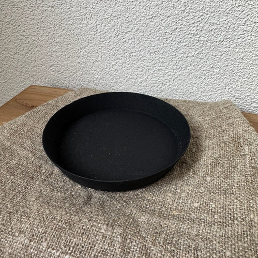 Rond zwart Schaaltje