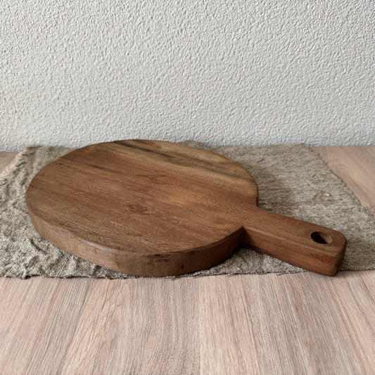 Plank ovaal donker