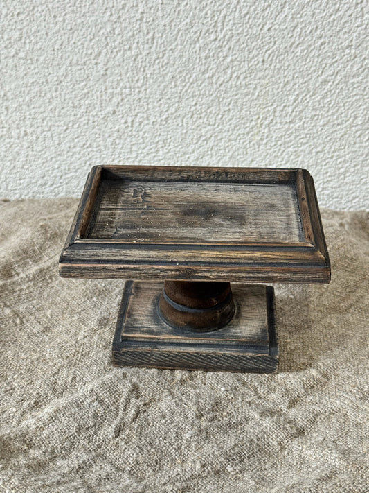 Plateau hout vierkant