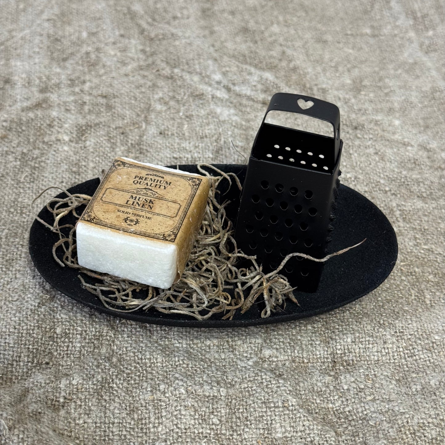 Aroma Blokje Cadeausetje Linen Ovaal